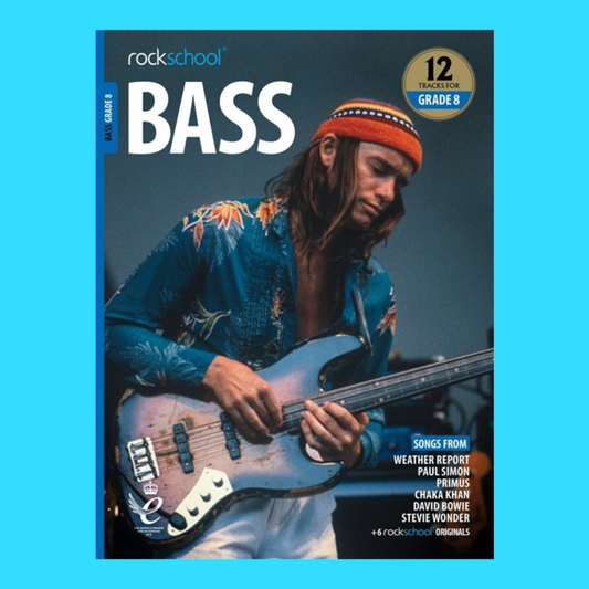 Rockschool Bass - Grade 8 Book/Ola (2018-2024)