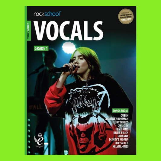 Rockschool Vocals Grade 1 Book/Ola (2021+)