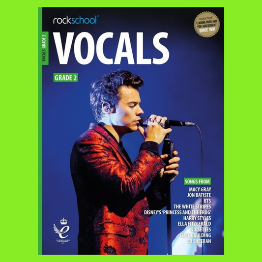 Rockschool Vocals Grade 2 Book/Ola (2021+)