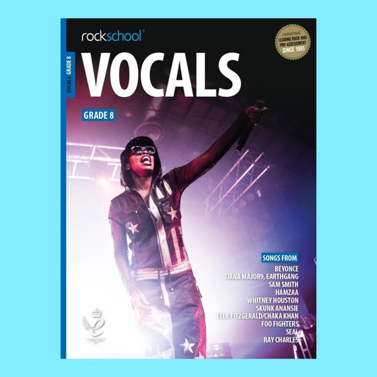 Rockschool Vocals - Grade 8 Book/Ola (2021+)