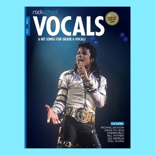 Rockschool Vocals - Grade 6 Male Vocals Book/Ola (2014-2020)