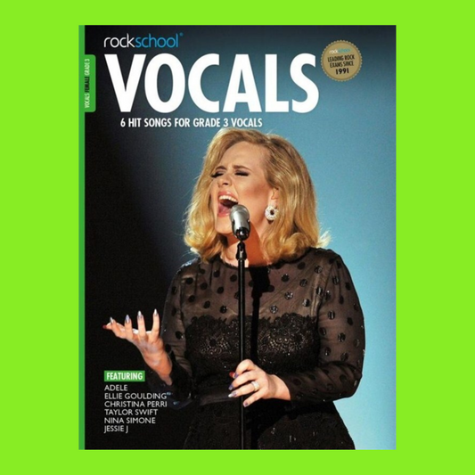 Rockschool Vocals - Grade 3 Female Vocals Book/Ola (2014-2020)