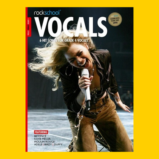 Rockschool Vocals - Grade 4 Female Vocals Book/Ola (2014-2020)
