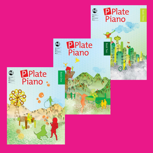 AMEB P Plate Piano Complete Pack - Books 1 to 3