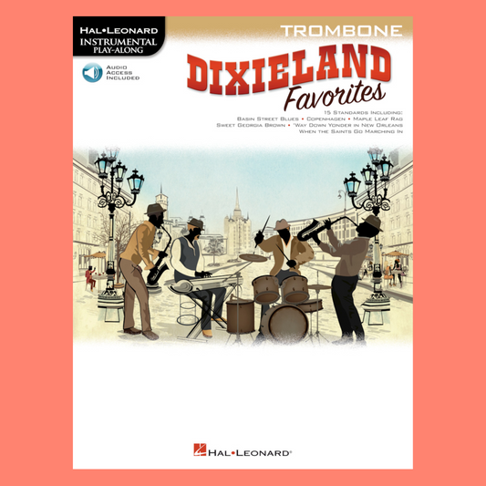 Dixieland Favorites For Trombone Play Along Book/Ola