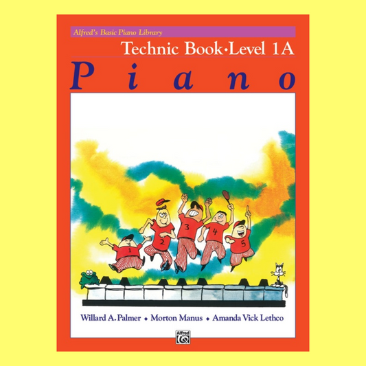 Alfred's Basic Piano Library - Technic Book Level 1A