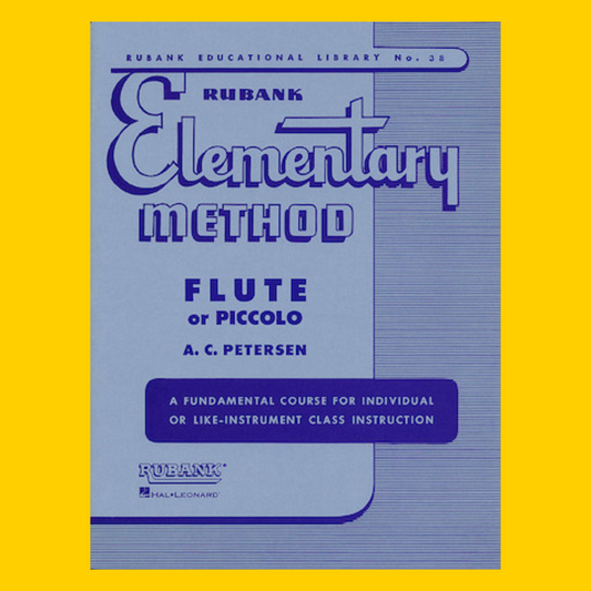 Rubank Elementary Method Flute/Piccolo Book