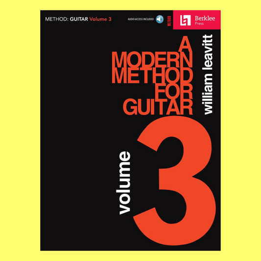 A Modern Method For Guitar - Volume 3 Book/Ola