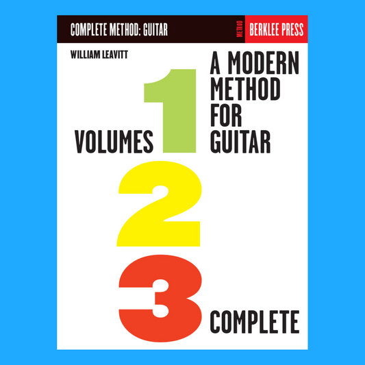 A Modern Method For Guitar Complete Edition - Volume 1, 2 & 3 Books