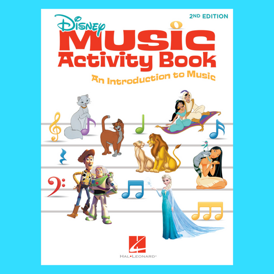 Disney Music Activity Book For Piano, Keyboards, Guitar & Vocal (2nd Edition)