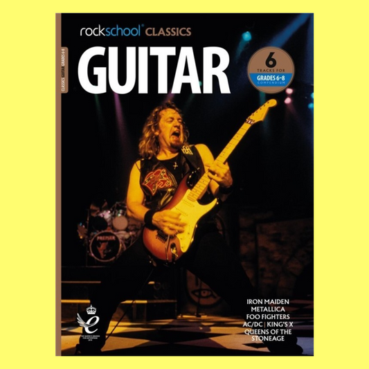 Rockschool Classics Guitar - Grade 6-8 Book/Ola