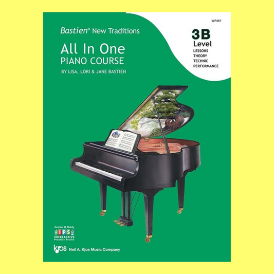 Bastien: All In One New Traditions - Level 3B Book