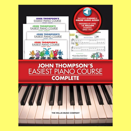 John Thompson's Modern Course - Full Complete Course Books 1-4