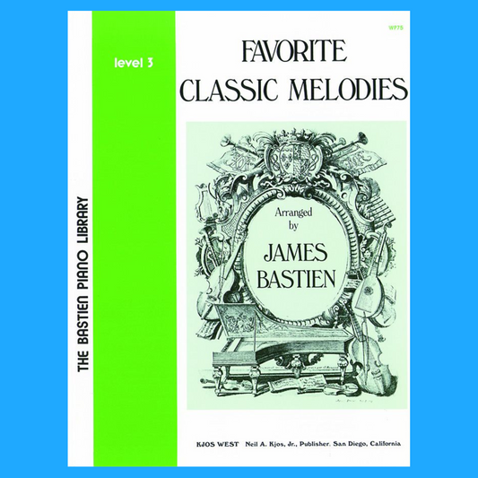 Bastien - Favorite Classic Melodies Level 3 Book