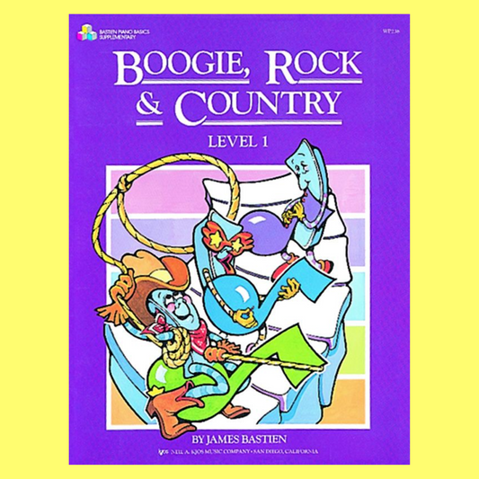 Bastien - Boogie Rock and Country Level 1 Book