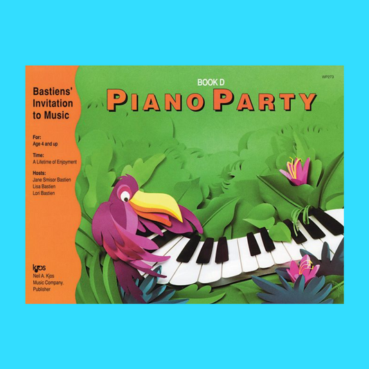 Bastien - Invitation To Music Piano Party Book D