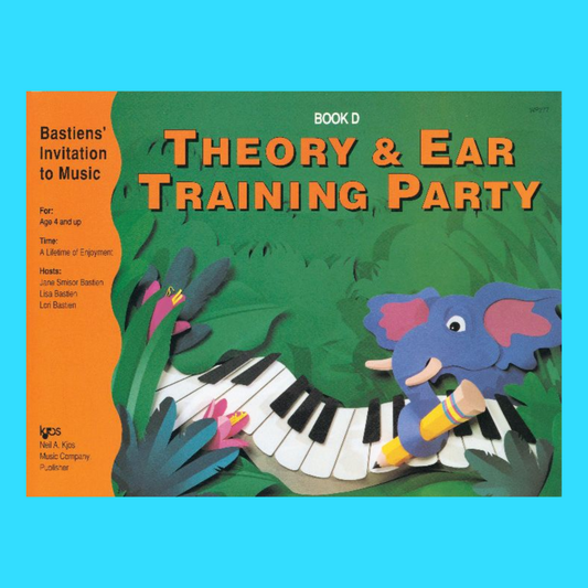 Bastien - Invitation To Music Theory And Ear Training D Book
