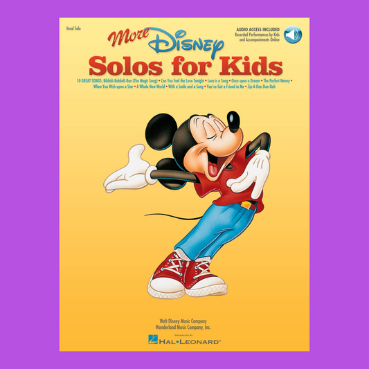 More Disney Solos For Kids - Vocal With Piano Accompaniment Book/Ola