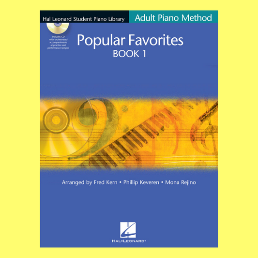 Hal Leonard Student Piano Library - Adult Piano Popular Favorites 1 Book/Cd