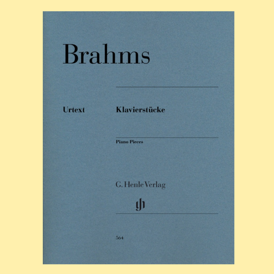 Johannes Brahms - Classical Piano Pieces Book ( Op 76, Op 79, Op 116, 117, 118 & 119)