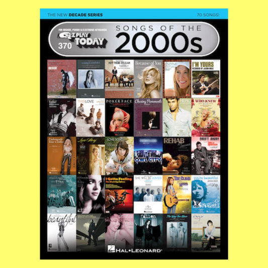 100 Hit Songs Of 2000's - New Decade Series Ez Play Piano Book