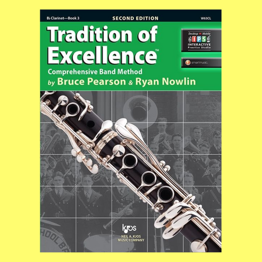 Tradition Of Excellence Bb Clarinet - Book 3 (Book/Ola)