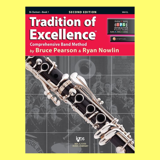 Tradition Of Excellence- Bb Clarinet Book 1 (Book/Ola)
