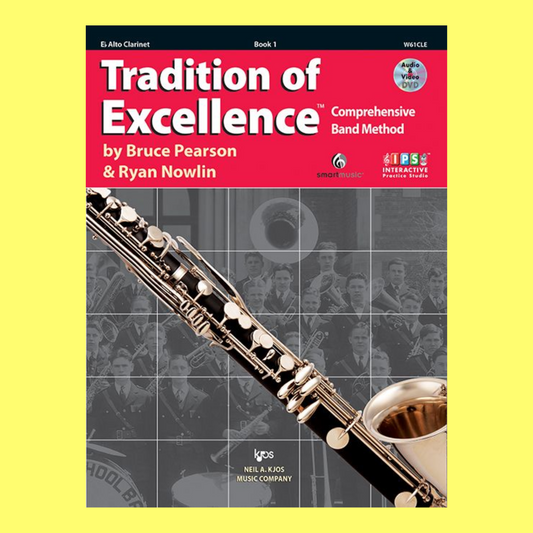 Tradition Of Excellence- Eb Alto Clarinet Book 1 (Book/Ola)