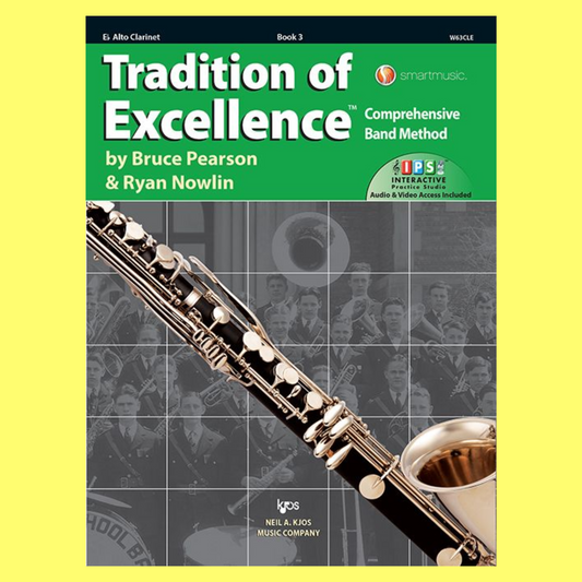 Tradition Of Excellence- Eb Alto Clarinet Book 3 (Book/Ola)