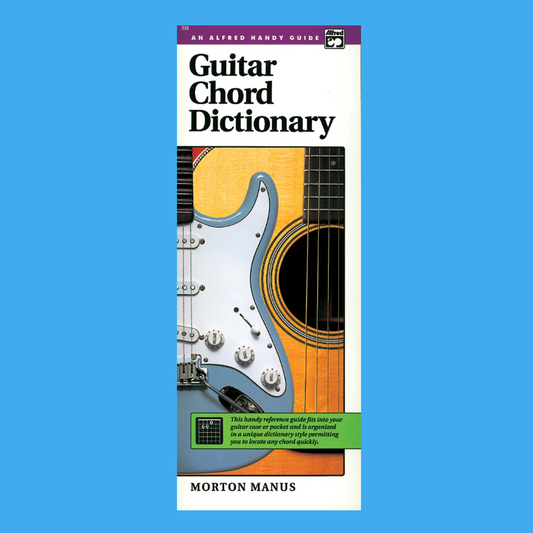 Guitar Chord Dictionary - Handy Guide Book