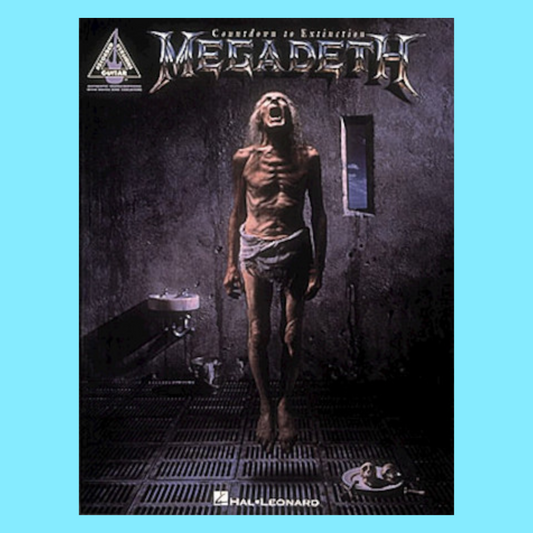 Megadeth - Countdown To Extinction Guitar Tab Book