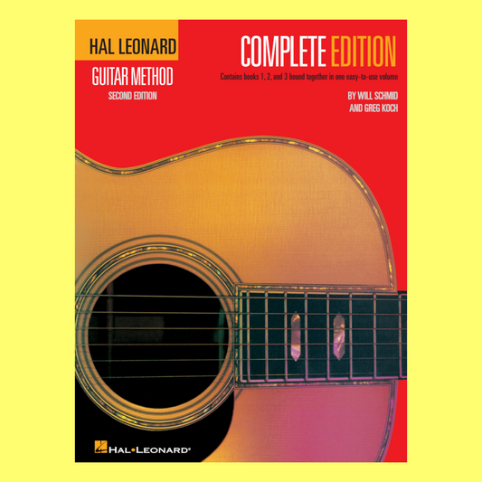 Hal Leonard Guitar Method - Complete Edition (Books 1-3 Combined)