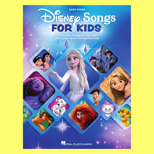 Disney Songs For Kids - Easy Piano Book