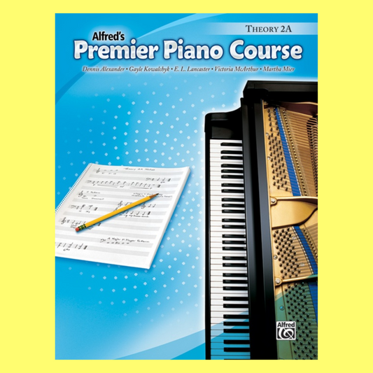 Alfred's Premier Piano Course Theory Level 2A Book