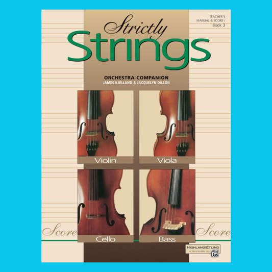 Strictly Strings - Conductor's Score Book 3