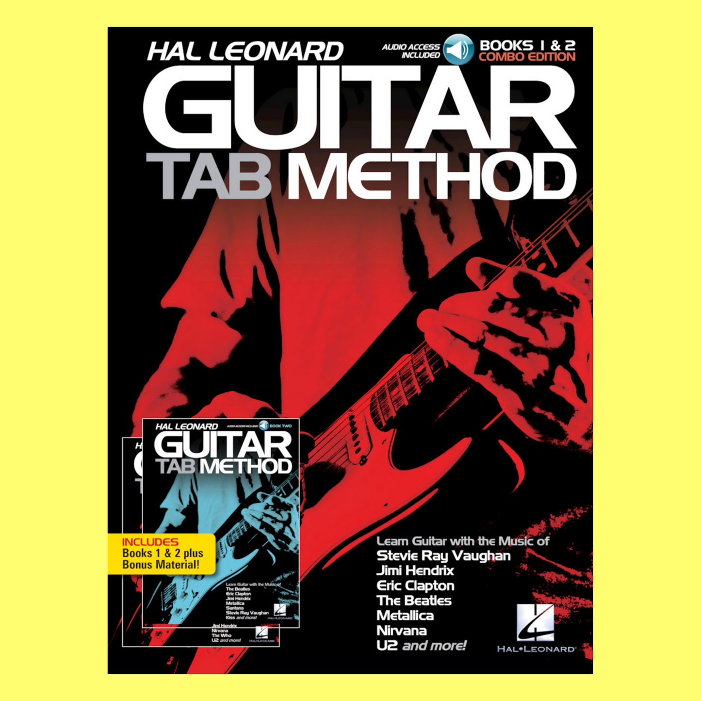 Hal Leonard Guitar Tab Method - Book 1 & 2 Combo Edition (Books/Ola)