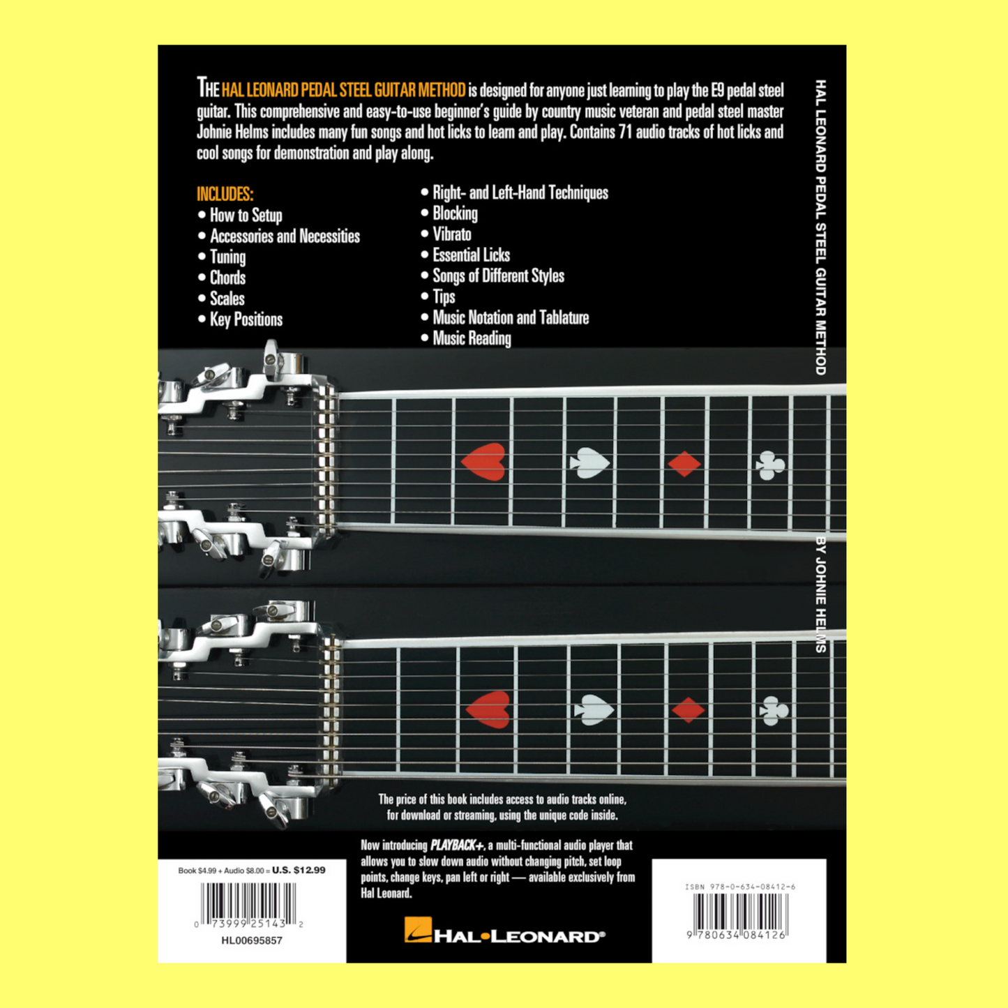 Hal Leonard Guitar Method - Pedal Steel Guitar Book (Book/Ola)