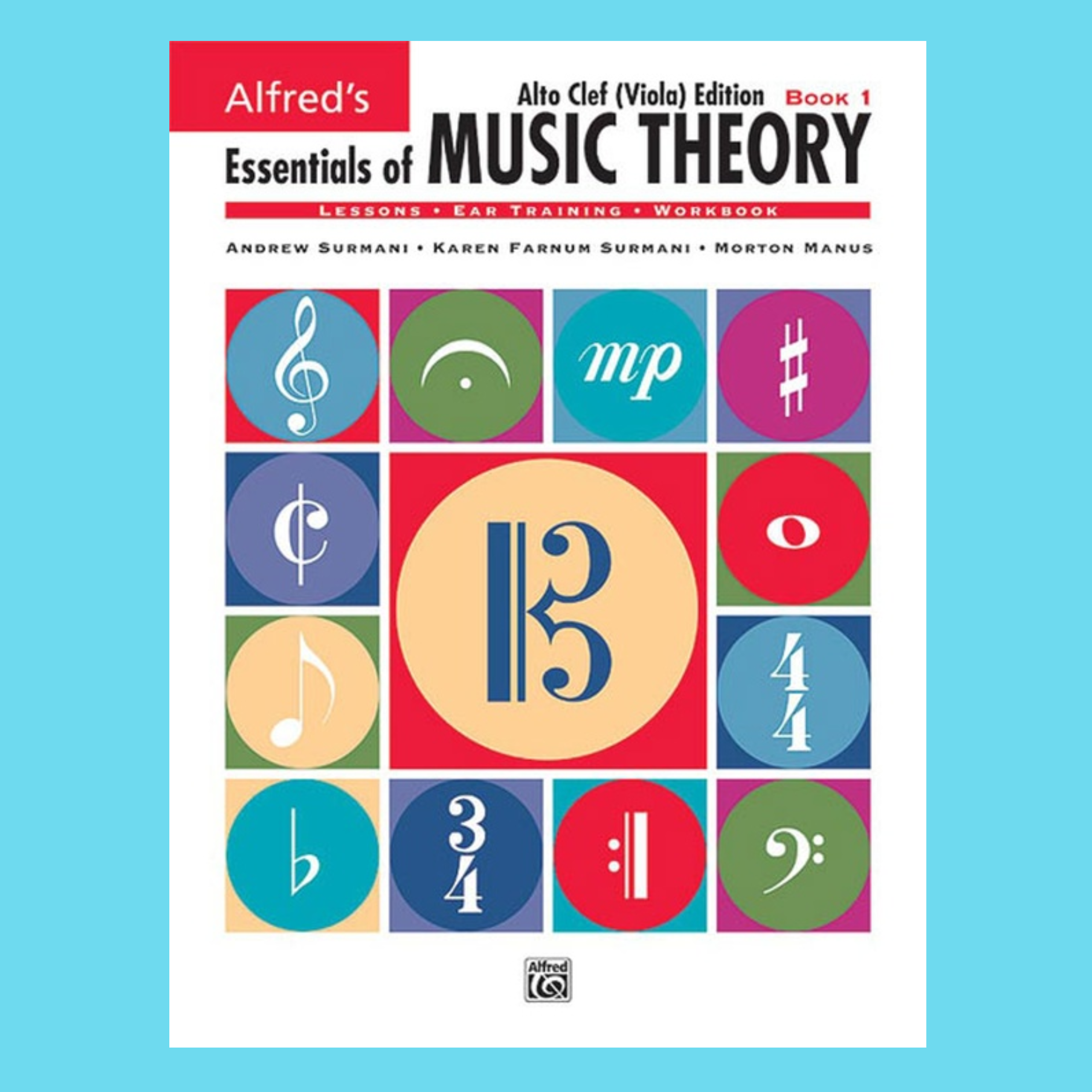 Alfred's Essentials Of Music Theory - Alto Clef Viola Edition Book 1 ...