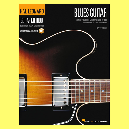 Hal Leonard Guitar Method - Blues Guitar Book (Book/Ola)