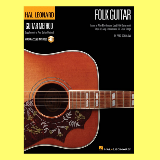 Hal Leonard Guitar Method - Folk Guitar Book (Book/Ola)