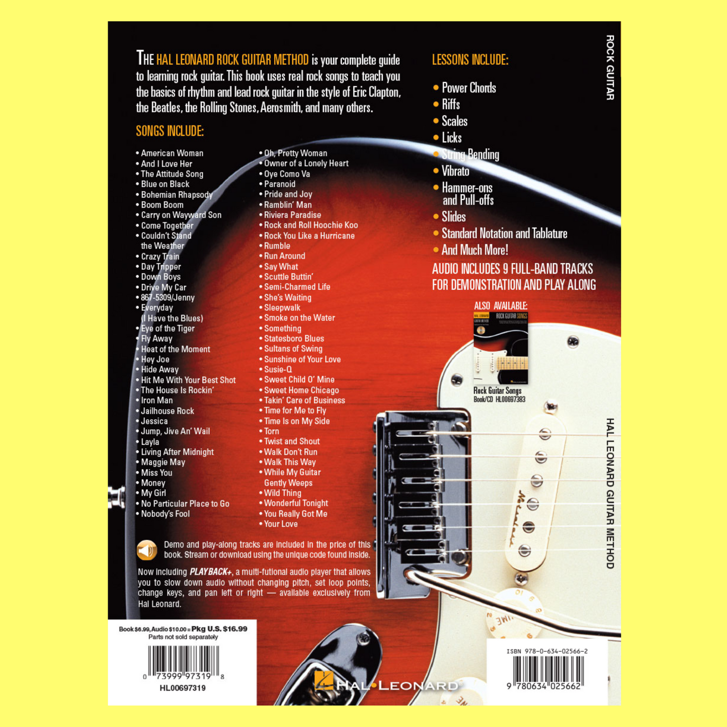 Hal Leonard Guitar Method - Rock Guitar Book (Book/Ola)