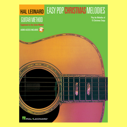 Hal Leonard Guitar Method - Easy Pop Christmas Melodies Book/Ola