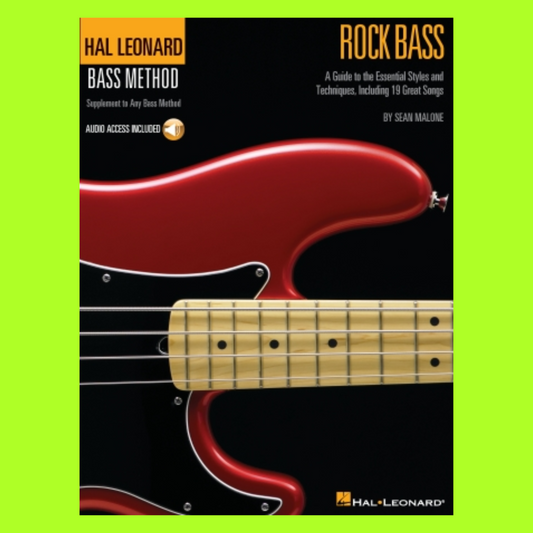 Hal Leonard Bass Method - Rock Bass Book/Ola