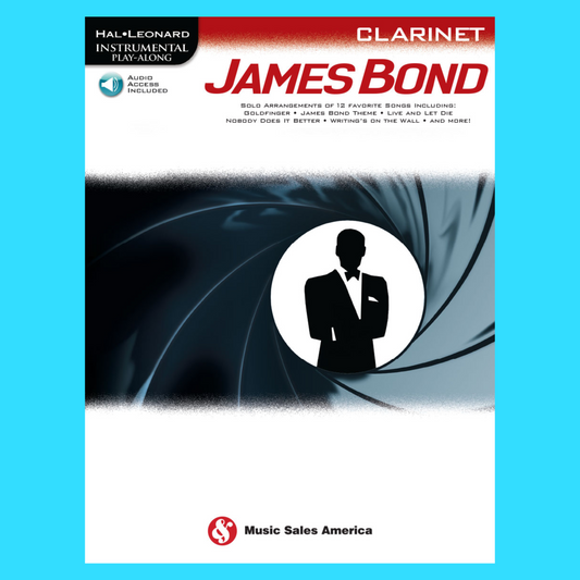 James Bond For Clarinet -  Play Along Book/Ola