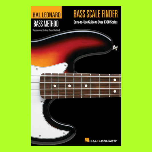 Hal Leonard Bass Method - Scale Finder Book (Small)