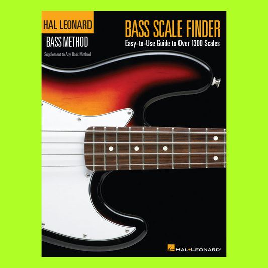 Hal Leonard Bass Method - Scale Finder Book