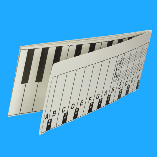 Hal Leonard Student Piano Library -  Keyboard Guide Chart