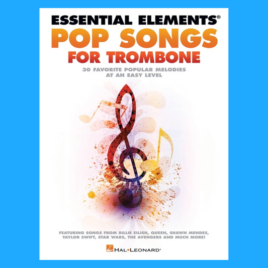 Essential Elements - Pop Songs For Trombone Book