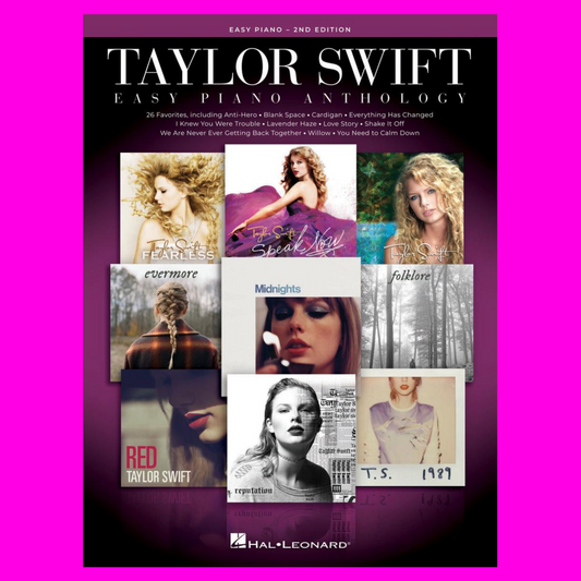 Taylor Swift - Easy Piano Anthology Book (2nd Edition)
