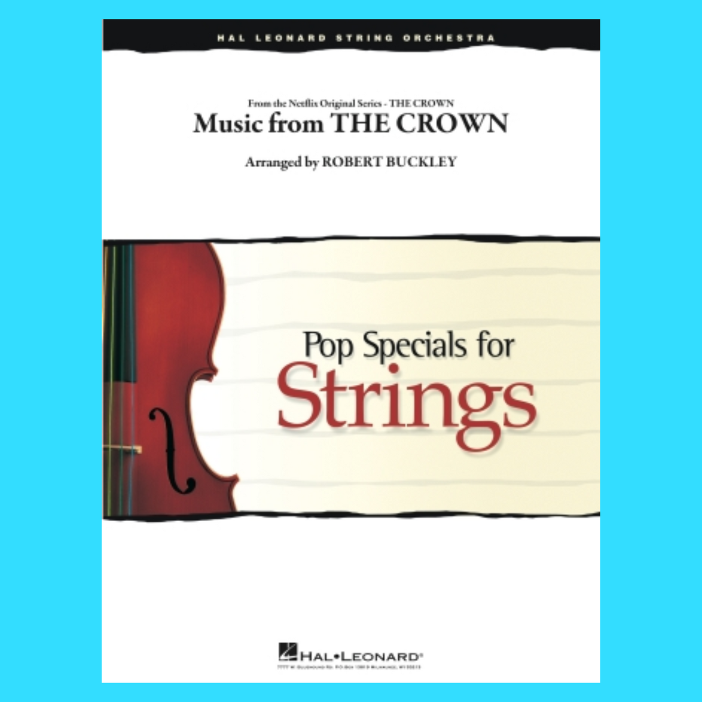 Music From The Crown - String Orchestral Score/Parts Book
